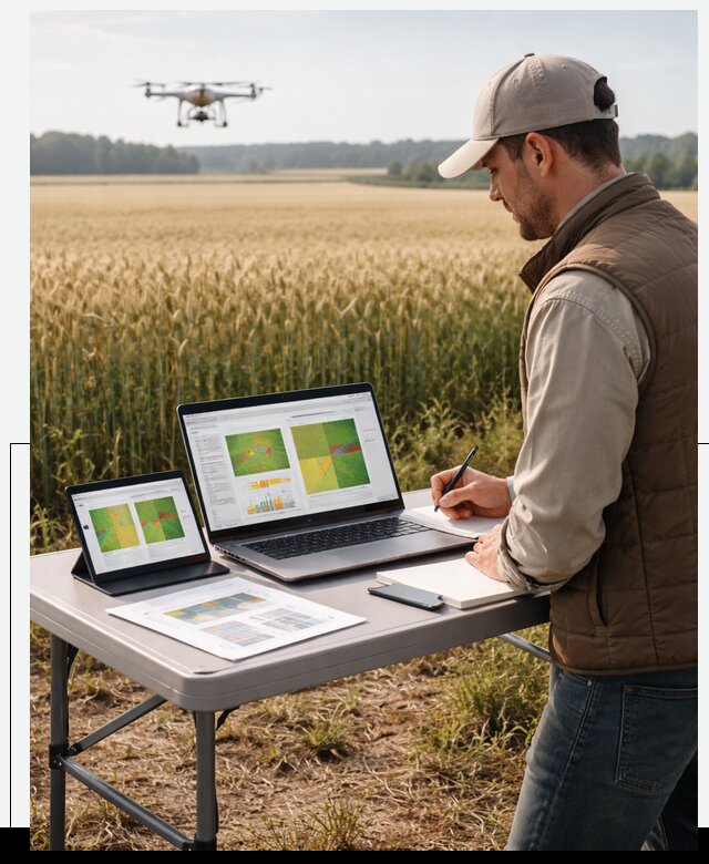 Система AI прогнозирования урожайности для точных агрономий в Ржеве