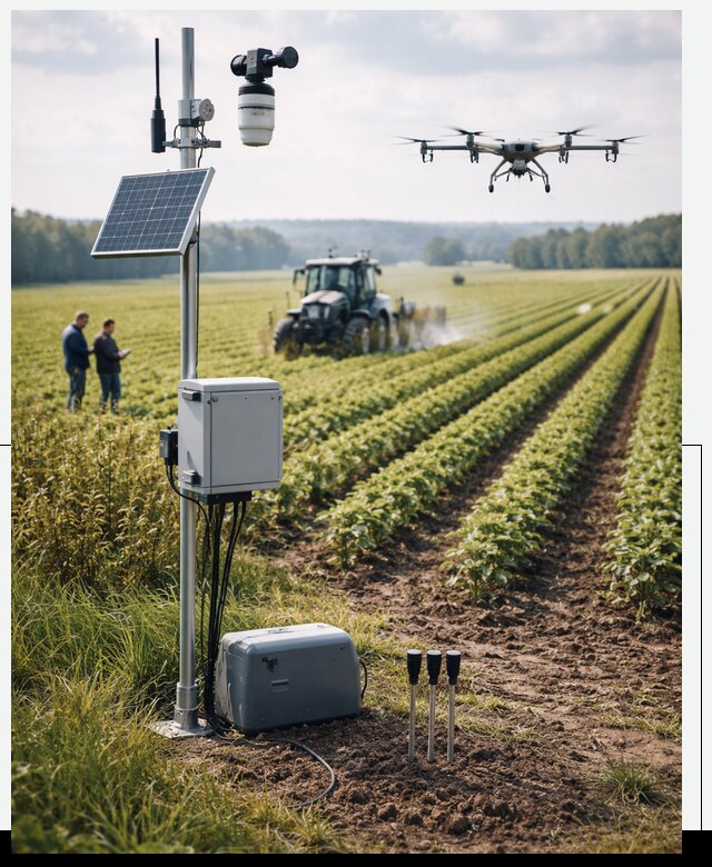 Разработка IoT мониторинга полей в Ржеве от 8737 р. | АвикейРжв